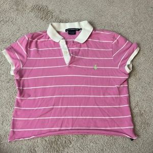 Cropped polo